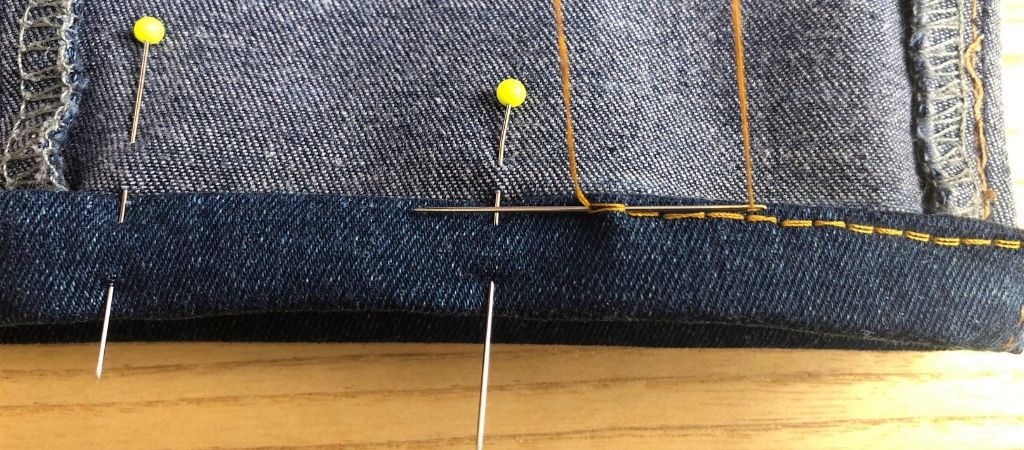 Sewing Basics: How to Hem Jeans | BuyMeOnce.com