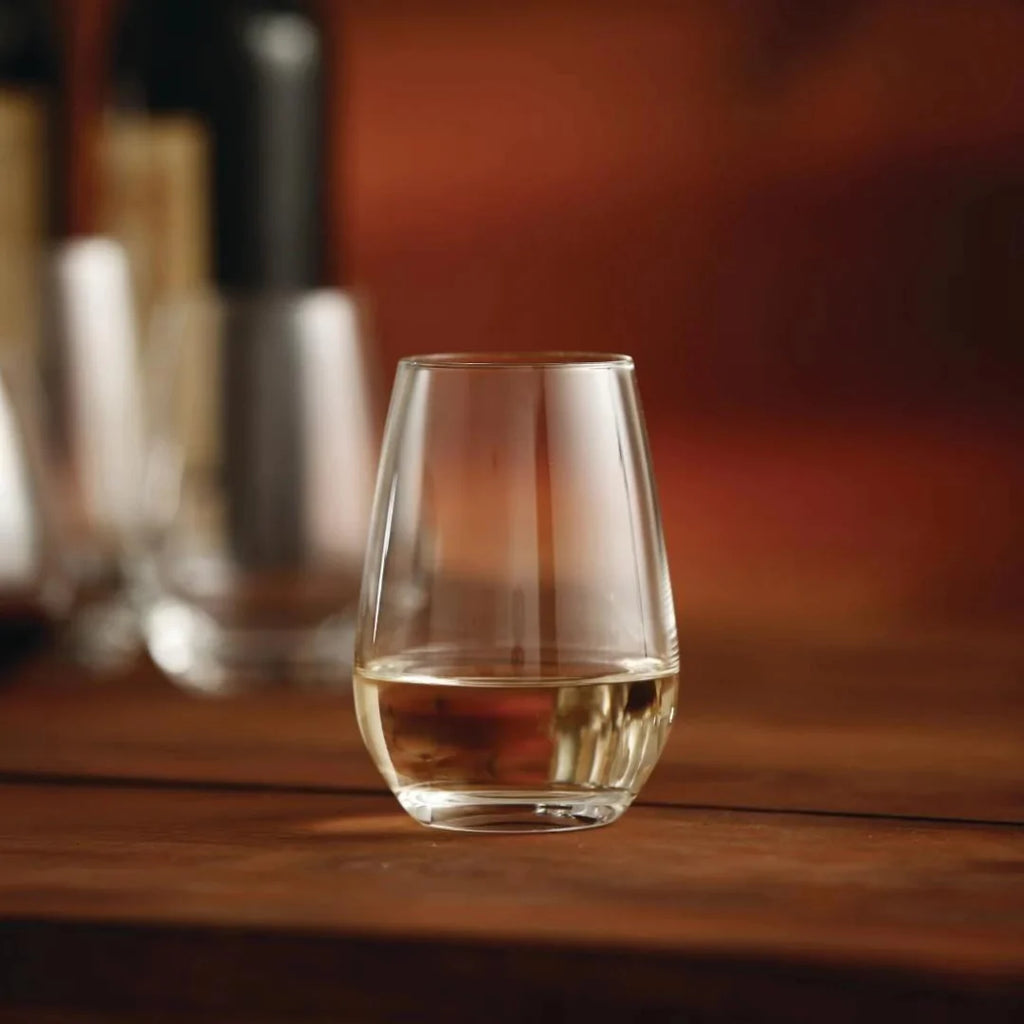 Stemless wine glasses