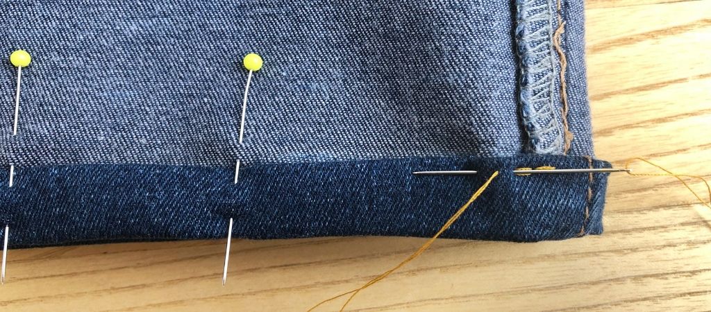 Sewing Basics: How to Hem Jeans | BuyMeOnce.com