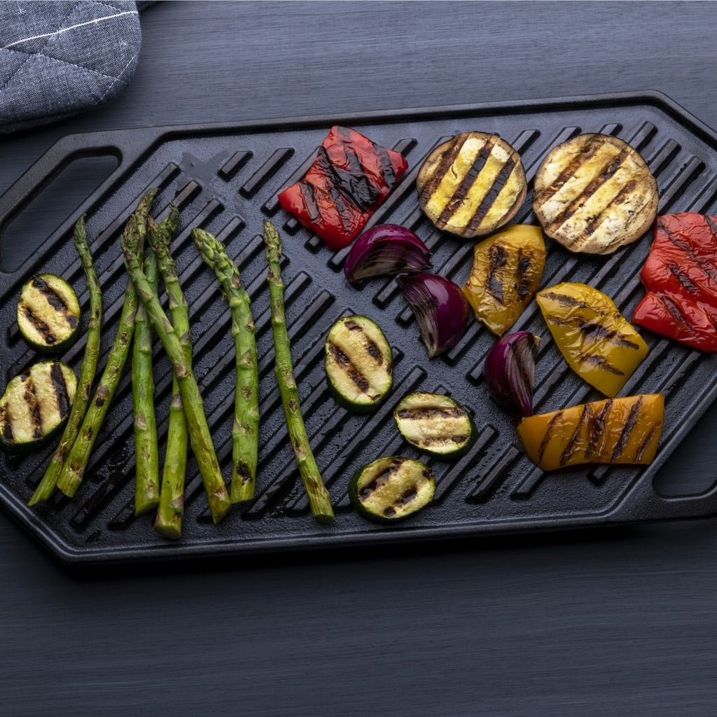 Emba cast iron double sided griddle 