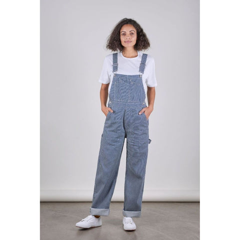 SW7 Unisex Dungarees, Hickory Striped Denim Blackhorse Lane Ateliers