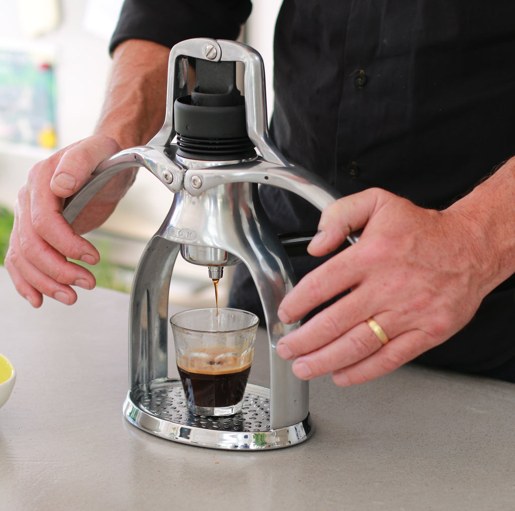 Rok manual coffee espresso maker
