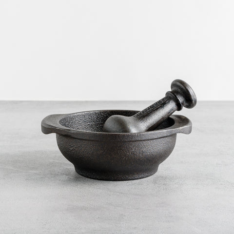 Skeppshult Cast Iron Mortar and Pestle Spice Grinder