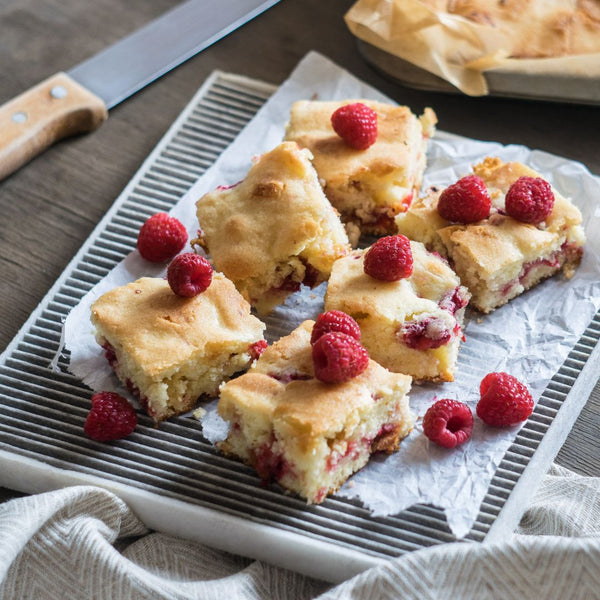 Valentine's Recipes - Raspberry Blondies