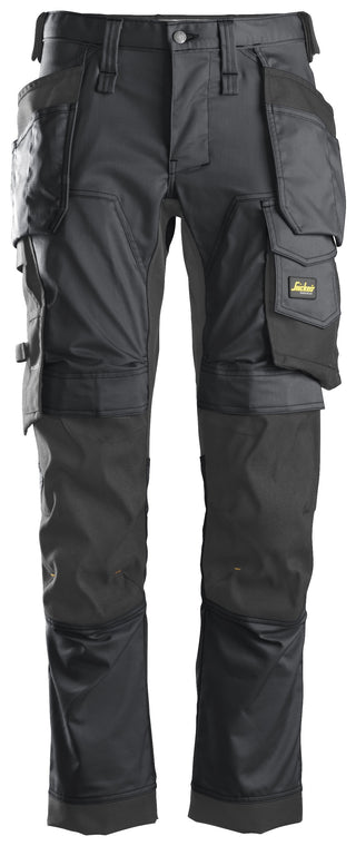 Snickers 6241 AllroundWork Slim Fit Trousers Holster Pockets Navy   Clothing from MI Supplies Limited UK