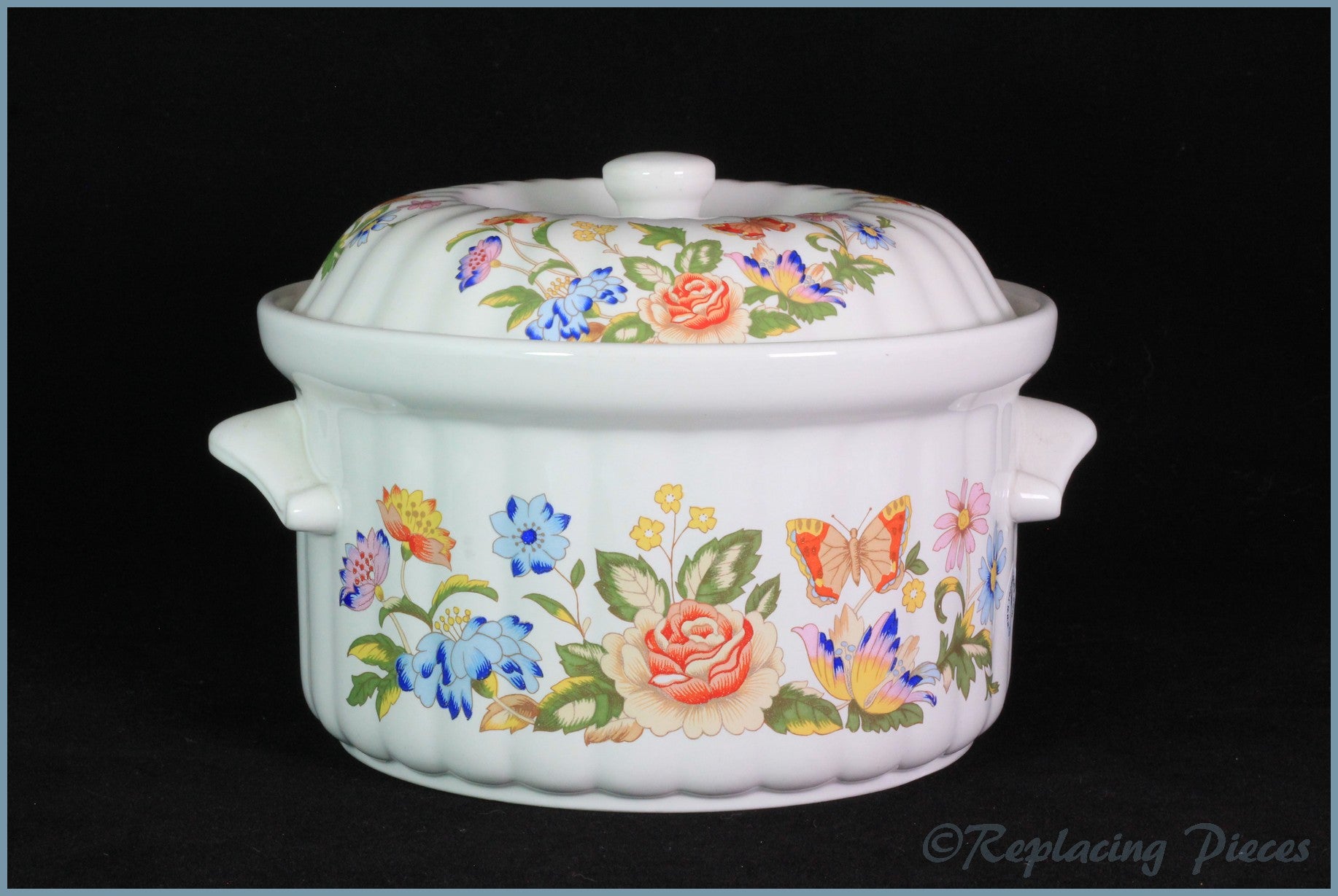 Aynsley Cottage Garden Casserole Dish Small Replacingpieces