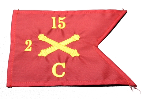 small field artillery guidon