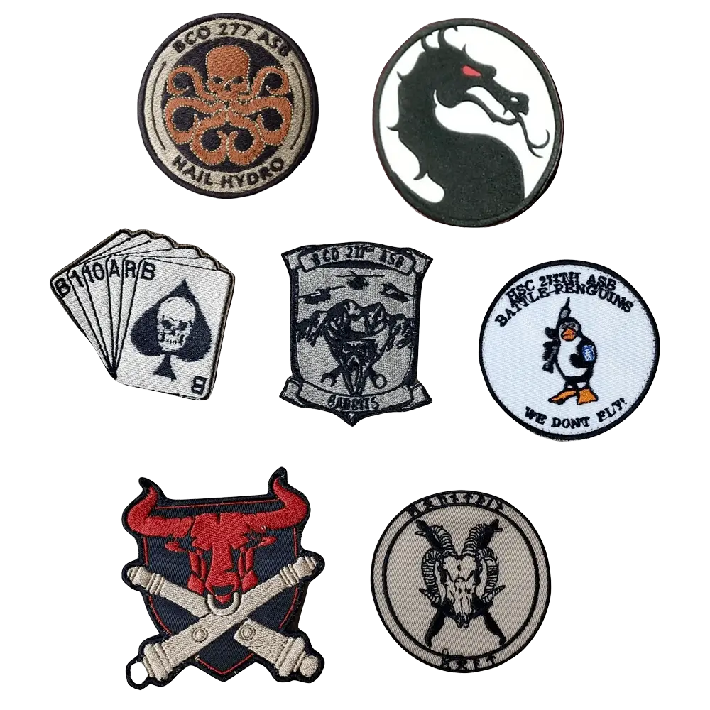 Custom Embroidered Patches – Fast Embroidery & Apparel