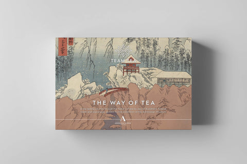 Image of the Way of Tea gift set on a light grey background