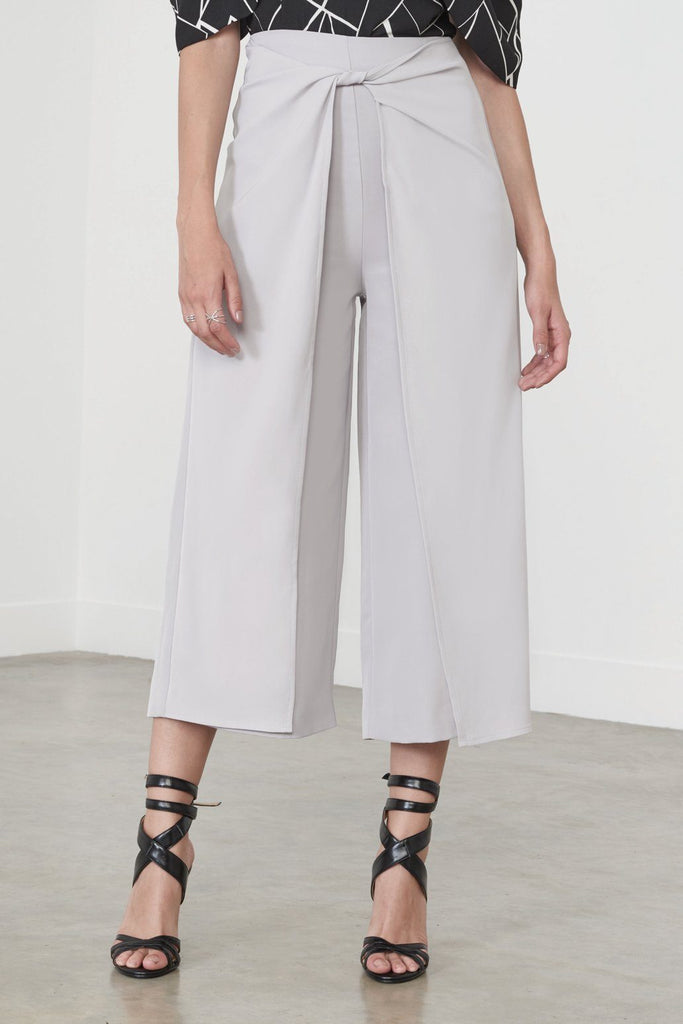 Twisted Hakama Culottes in Dove Grey – Lavish Alice