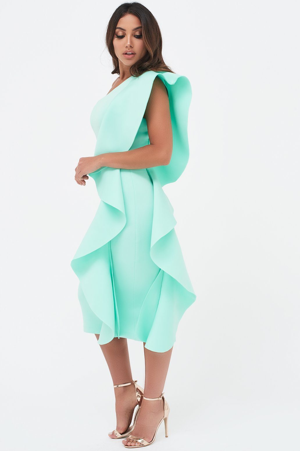 lavish alice mint green dress