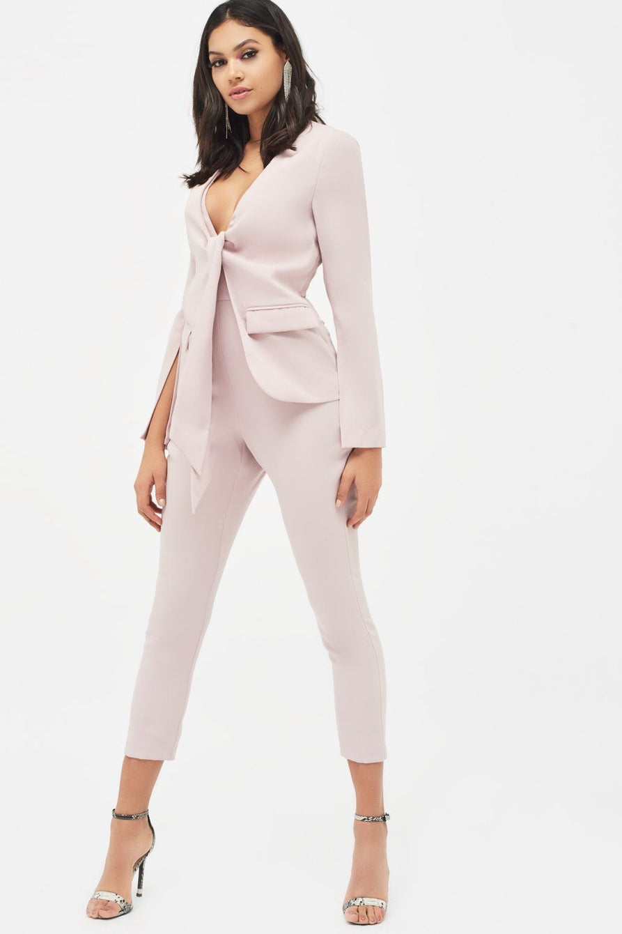 lavish alice pink jumpsuit