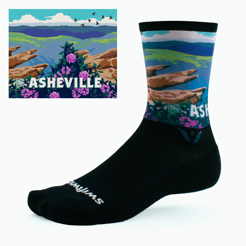 Swiftwick Limited Edition VISION Five Winter Socks - Cycling