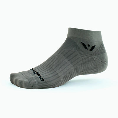 ASPIRE One - Men's Light Ankle Crew Sock for Running & Cycling | Swiftwick