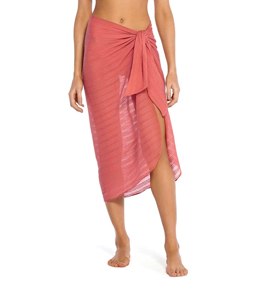 BLUSH AMANDA PAREO SKIRT BY VIX - Kayokoko Swimwear USA