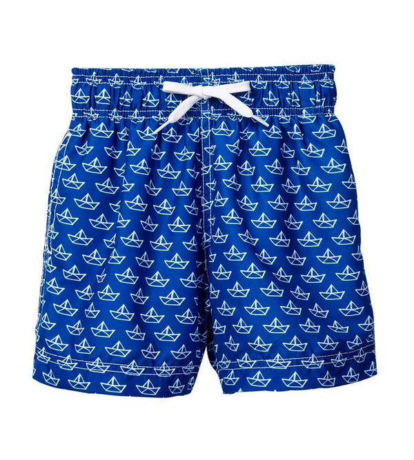 PAPER BOATS SWIM SHORTS BY AZUL - Kayokoko Swimwear