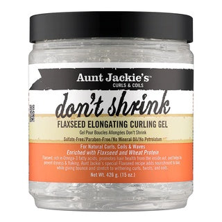Aunt Jackie's Don't Shrink Flaxseed Elongating Curling Gel (15oz)