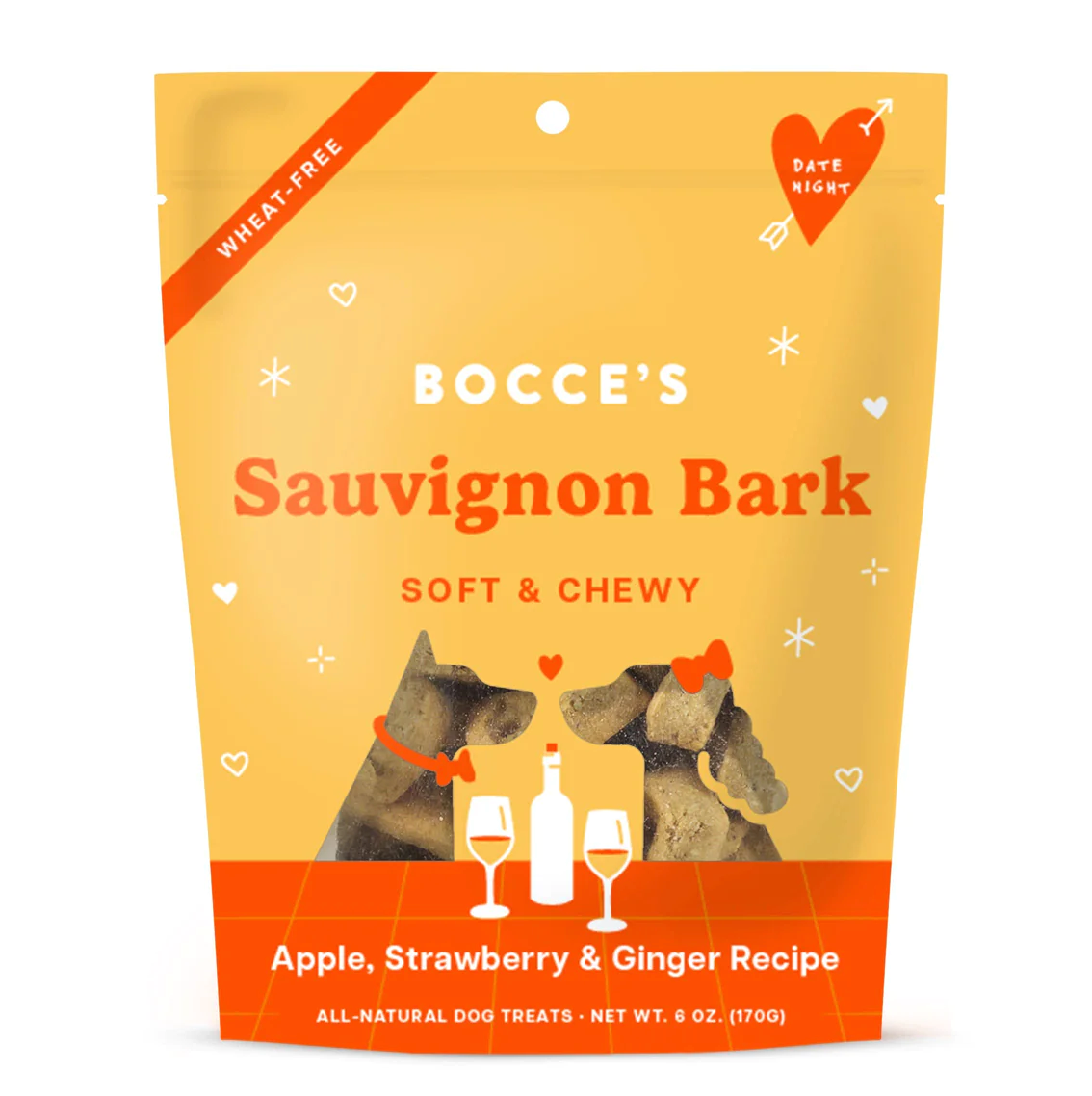 Bocce's Sauvignon Bark Soft Chews 6oz