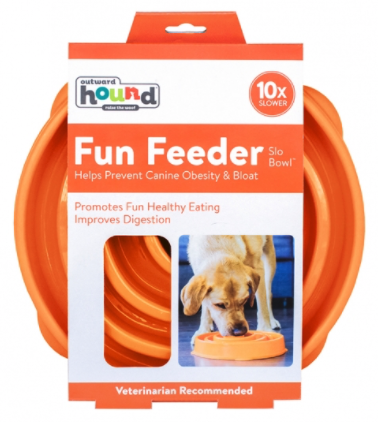 Great Outdoors Design eBowl Enrichment Slow Feeder Bowl for Dogs