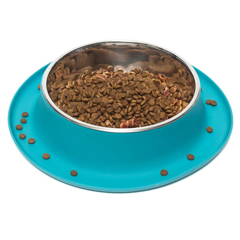 Messy Mutts Cat Silicone Interactive Feeder Large