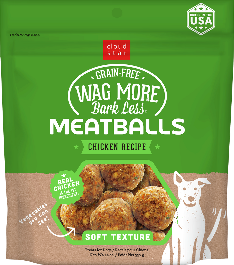 dog chicken meatballs