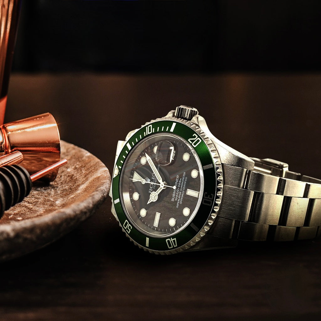 Going Green: History Of The Green Rolex Submariner references, 16610LV,  116610LV, and 126610LV - THE COLLECTIVE