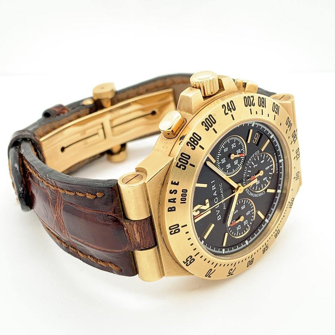 Bulgari Diagono Professional Chronograph 18K YG Ref. CH40GLDTA