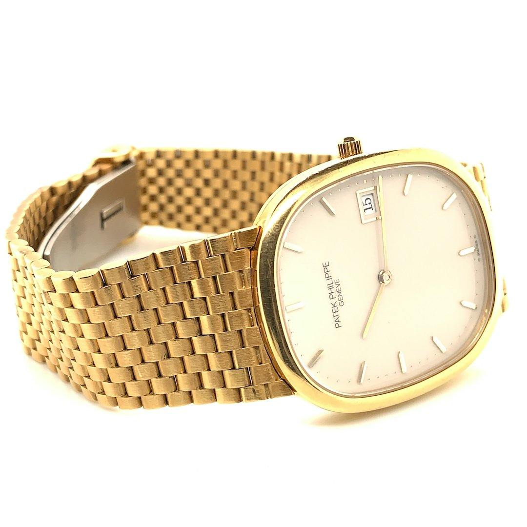 Pre-Owned Patek Philippe Golden Ellipse 18K Yellow Gold Ref. 3747/1J ...