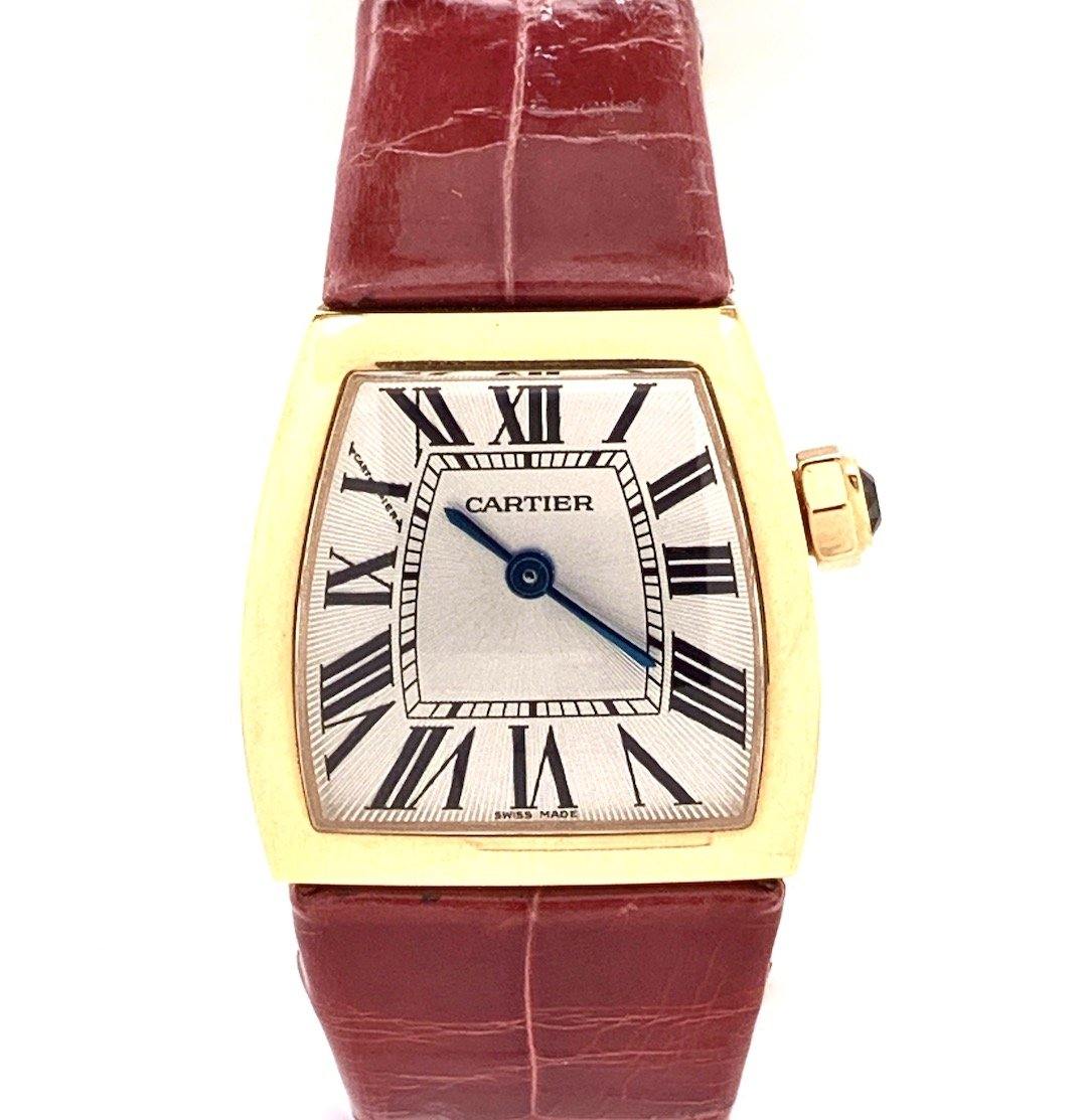 cartier la dona gold watch