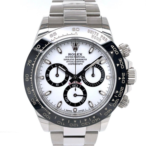 Pre-Owned Rolex Cosmograph Daytona 116500LN Black Dial Cerachrom Bezel ...