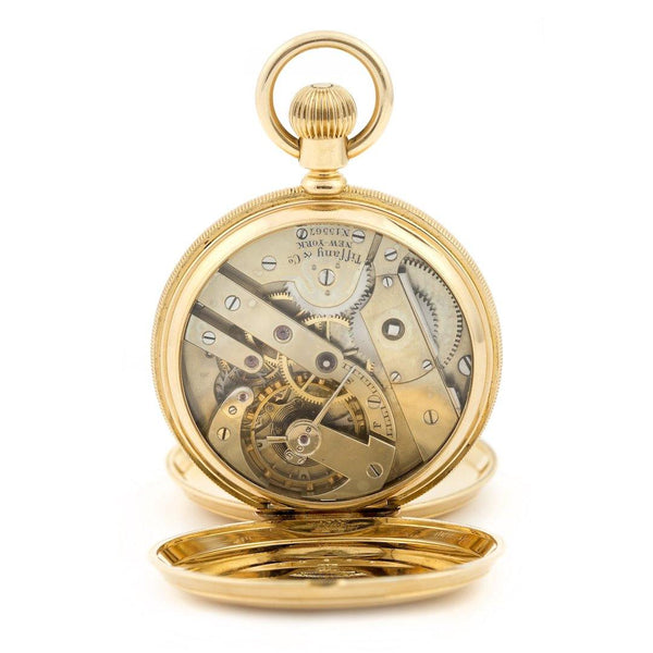Buy Antique Tiffany & Co. Pocket Watch 18K Yellow Gold | Twain Time