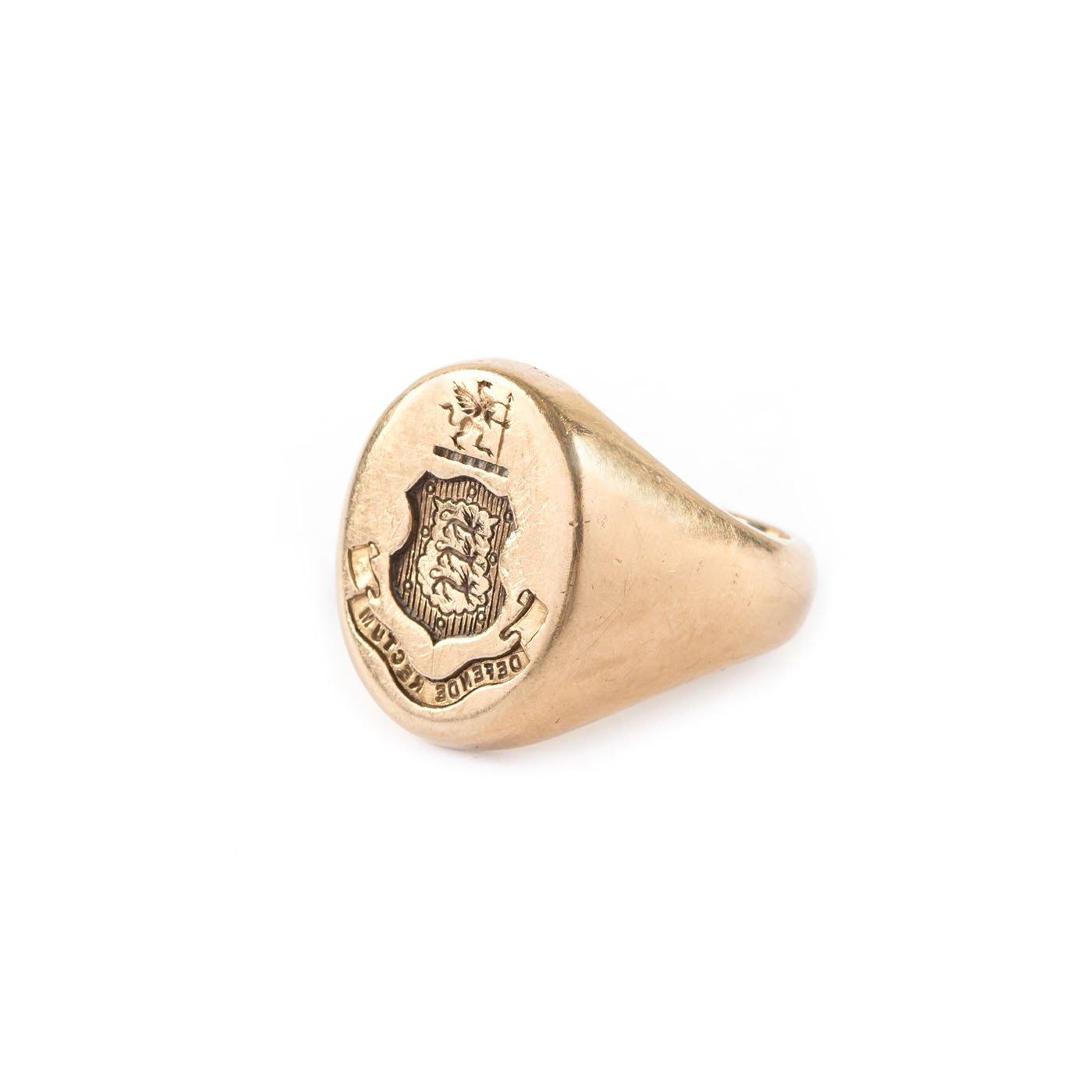 tiffany & co signet ring