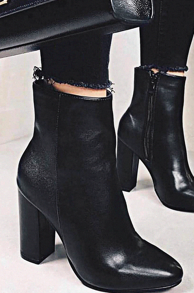 shein black heels