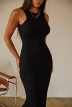 Load image into Gallery viewer, Black Open Back Dress
