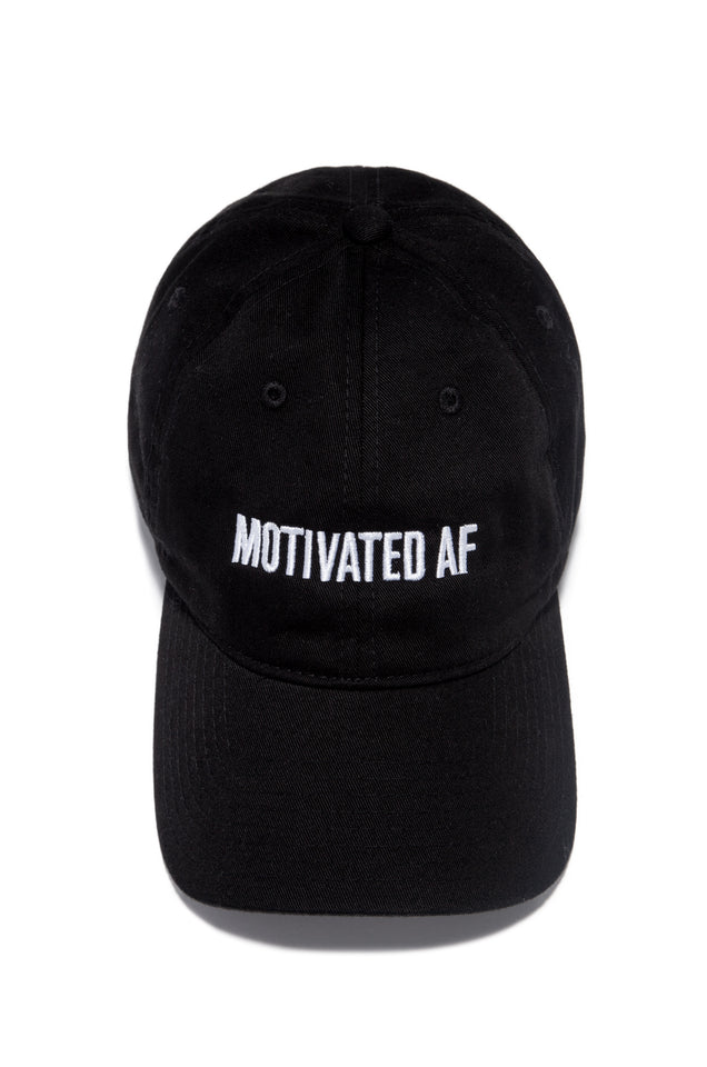 Load image into Gallery viewer, Motivated AF Hat - Black
