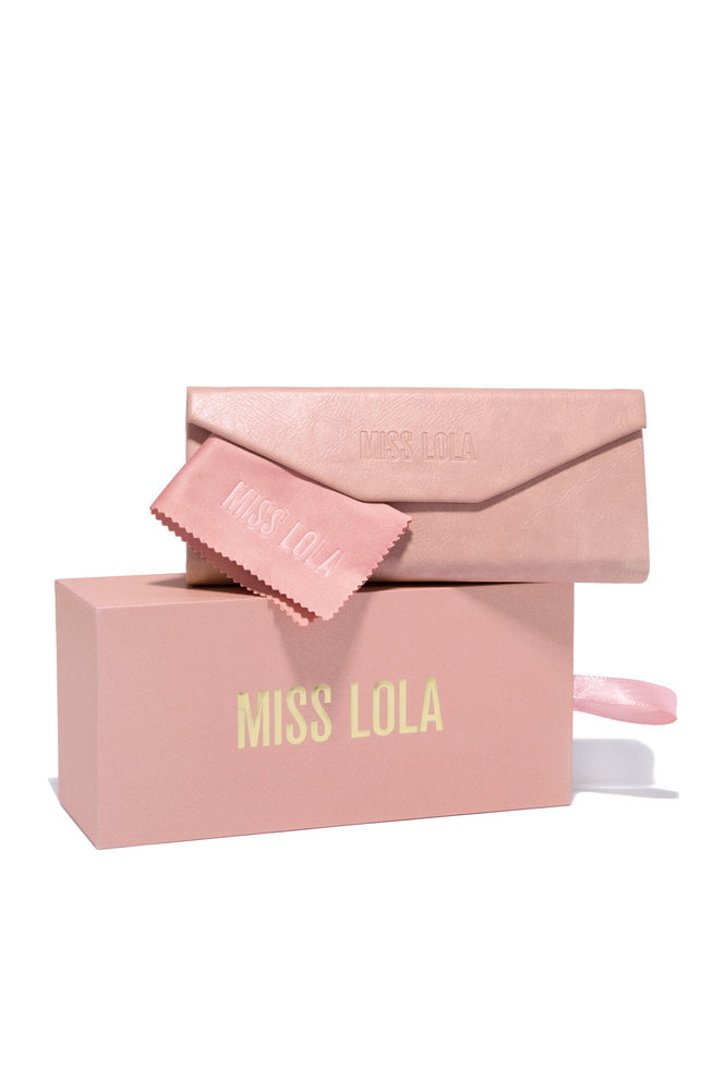 Miss Lola  Nude Exclusive Miss Lola Travel Jewelry Box – MISS LOLA