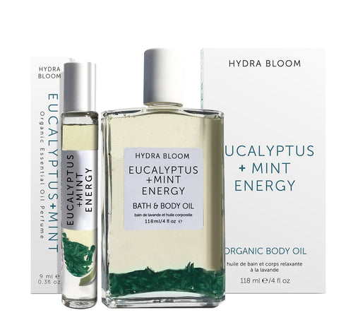 Eucalyptus Mint Body Bath Oil & Eucalyptus Mint Revive Roll-on Perfume Oil