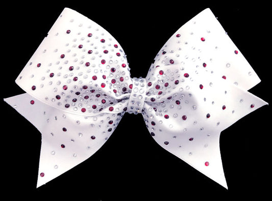 3-Color Ombre Rhinestone Bow – Bows With Attitude & Spirit Wear