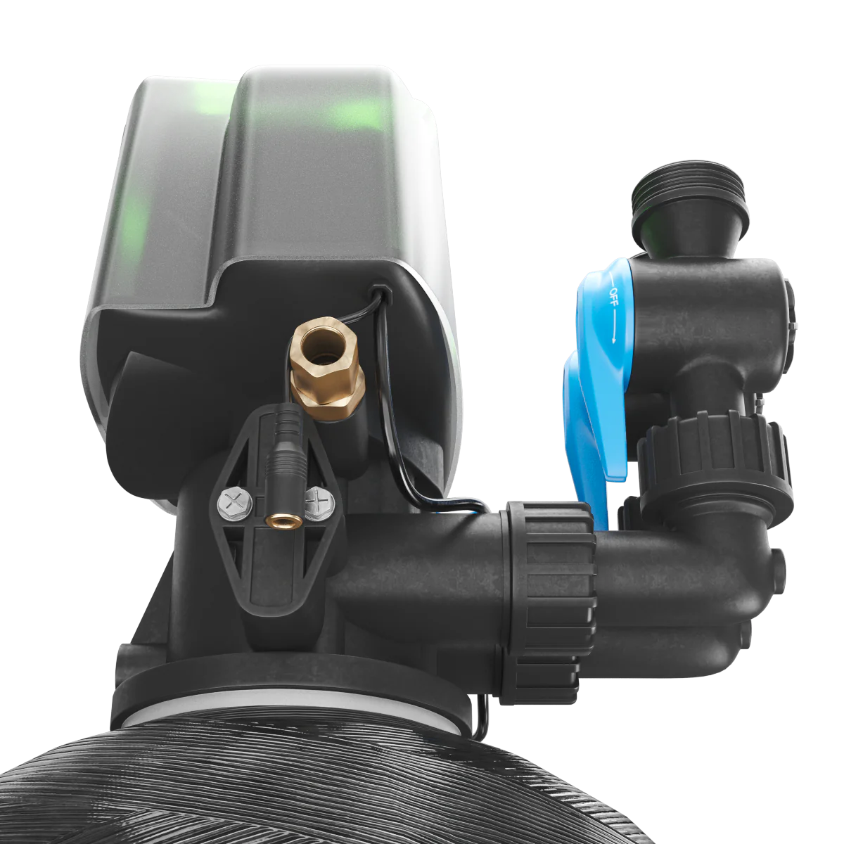 Upward View of Drop Valve 