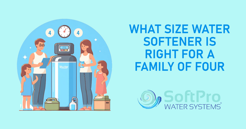 What Size Water Softener is Right for a Family of Four