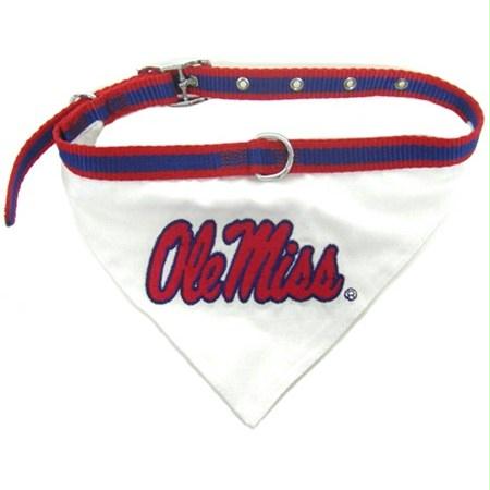 Ole Miss Rebels Dog Collar Bandana