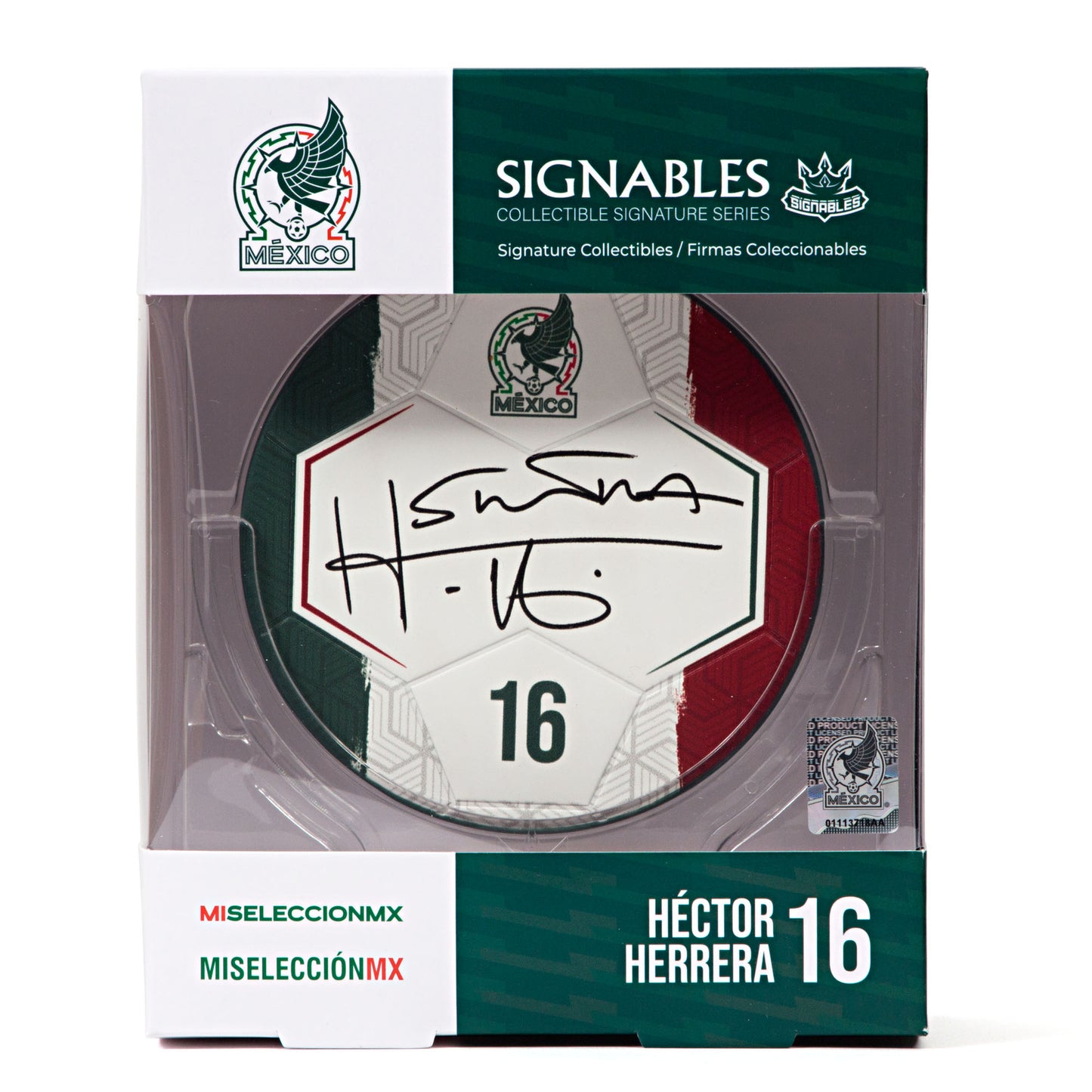 Hector Herrera - Mexico National 2022-23 Signables Collectible