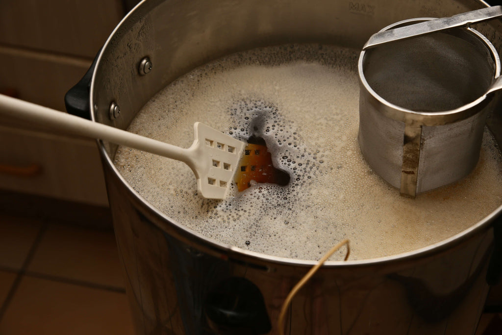 beer brewing water mash