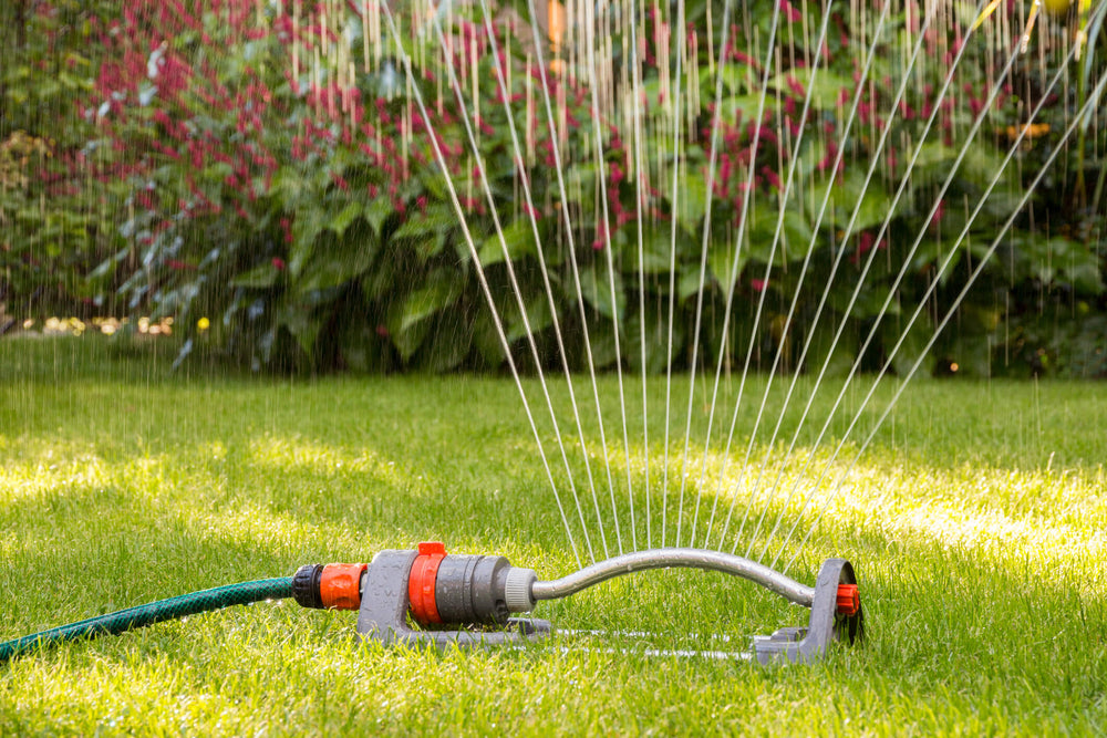 above-ground sprinkler