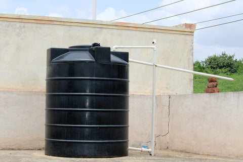 elevated water storage tank