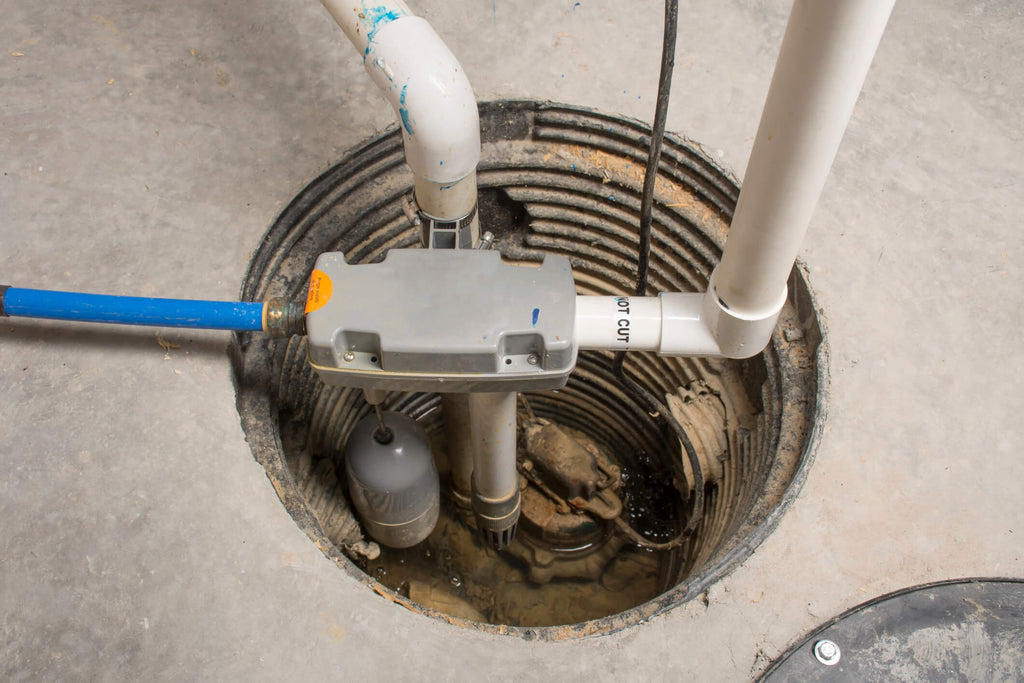 sump pump basin