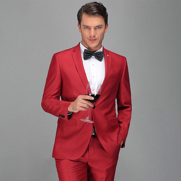 red tuxedo prom