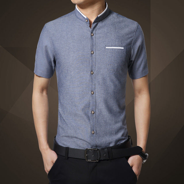 mens short sleeve shirts casual