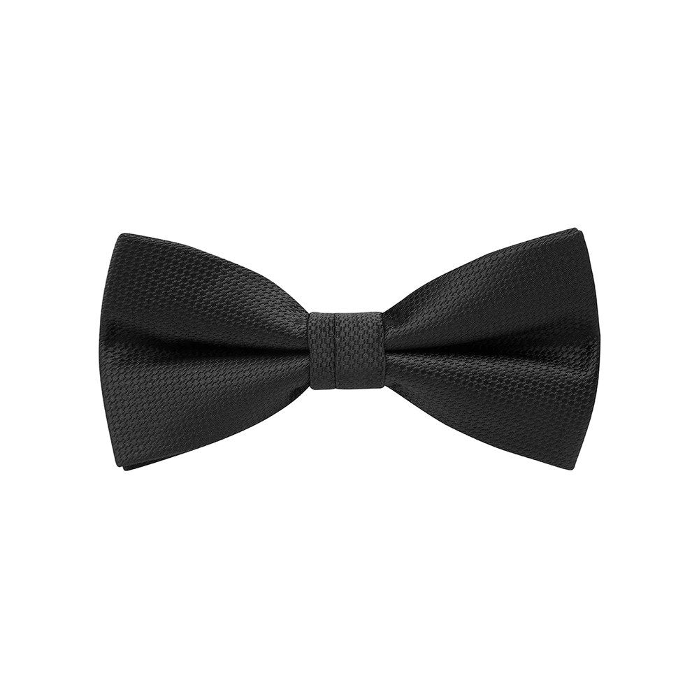 hermes bow tie black