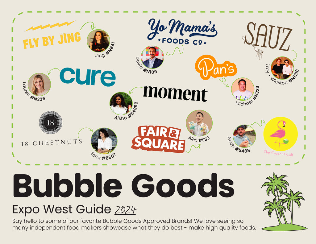 Say hello to some of the Bubble Approved Brands!